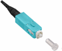 FASTSPLICE Fusion Splice-On Connector, SC, Multimode, OM3/4, 900 m, 12-pack