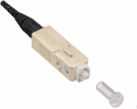 FASTSPLICE Fusion Splice-On Connector, SC, Multimode, OM1, 900 m, 12-pack