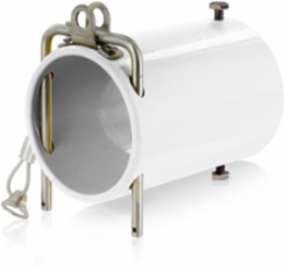 High Amperage In-Line Coupler, Industrial Grade, 5.13 Inch Length, White