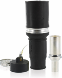 Rhino-Hide Female Plug 313 MCM, 1000 Volt, 636 Amp Max, Type 3R
