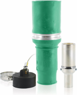 Rhino-Hide Female Plug 313 MCM, 1000 Volt, 636 Amp Max