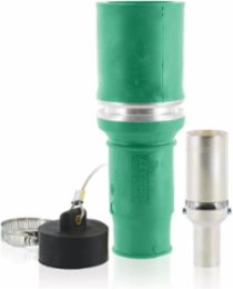 Rhino-Hide Female Plug 313 MCM, 1000 Volt, 636 Amp Max