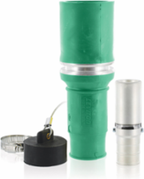 Rhino-Hide 535 MCM Female Plug, 1000 Volt, 898 Amp Max
