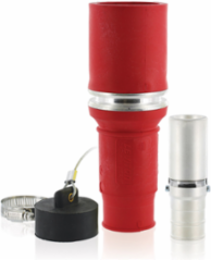 Rhino-Hide 535 MCM Female Plug, 1000 Volt, 898 Amp Max