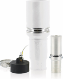 Rhino-Hide 535 MCM Female Connector, 1000 Volt, 898 Amp Max, White