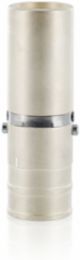 Rhino-Hide Female Plug, 646 MCM, 1000 Volt, 1009 Amp, Silver-Plated Contact