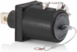 Rhino-Hide Female Receptacle 313-777 MCM, 1135 Amp, 1000 Volt, Black