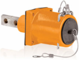 Rhino-Hide Female Receptacle, 313-777 MCM, 1135 Amp Max, 1000 Volt