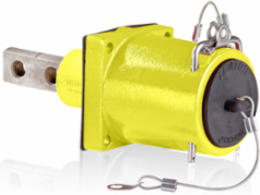 Rhino-Hide Female Receptacle 313 MCM, 1135 Amp, 1000 Volt, Powder-Coated Aluminum