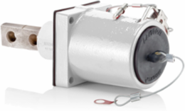 Rhino-Hide Double Hole Bus Bar Female Receptacle 313MCM, 1000 Volt, 1135 Amp
