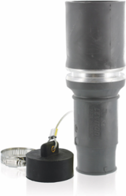Female Plug Sleeve, 313MCM to 777MCM Cable, 1135A Max, 1000V, Rhino-Hide