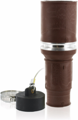 Rhino-Hide Female Plug Replacement Sleeve, 1135Amp, 1000Volt, 313MCM to 777MCM Cable