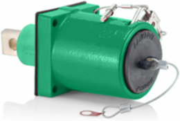 Rhino-Hide Single Pole Male Receptacle, 313 MCM, 1135 Amp, 1000 Volt