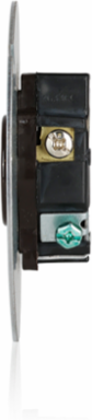 15 Amp Commercial Grade Single Receptacle Outlet, NEMA 5-15R, 125 Volt