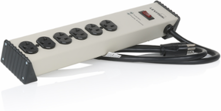 6-Outlet Surge Protected Power Strip, 20 Amp, 125 Volt, 6 Foot Cord, 720 Joules