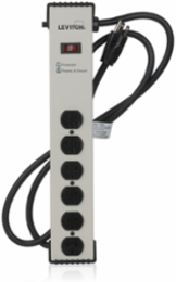 6-Outlet Surge Protected Power Strip, 20 Amp, 125 Volt, 6 Foot Cord, 720 Joules