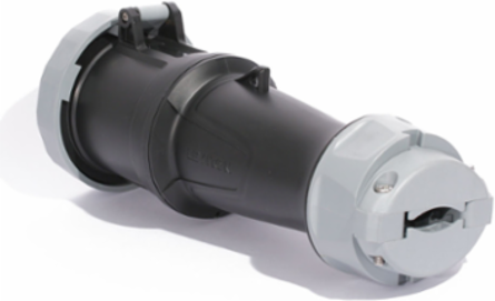 100 Amp 347/600 Volt 4P 5W IEC Pin & Sleeve Connector, IP66/IP67/IP68/IP69K
