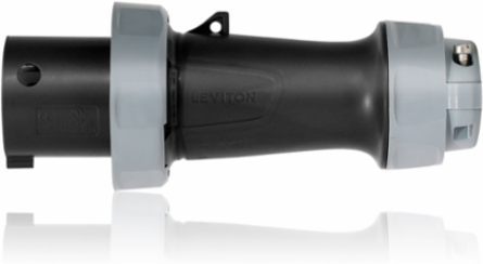 LEV Series 100A 347/600V 4P Pin & Sleeve Plug, IP66/IP67/IP68/IP69K