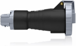 20 Amp 347/600 Volt 3-Phase WYE Connector, IP67 Watertight, 4P, 5W, Black