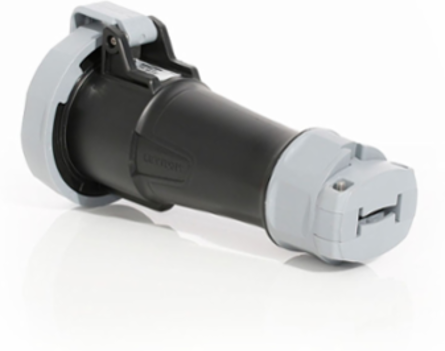 LEV Series IEC Pin & Sleeve Connector, 20 Amp, 3-Phase, IP66/67/68/IP69K, 347/600 Volt