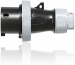 LEV Series IEC Pin & Sleeve Plug, 20 Amp, 347/600 Volt, 3-Phase, IP66/IP69K