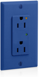 Decora Plus 15 Amp 125 Volt Surge Protective Duplex Receptacle Outlet, Commercial Grade