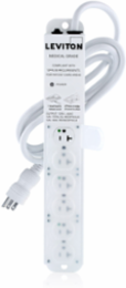 Medical Grade Power Strip 20 Amp 7 Foot Cord 6 NEMA 5-20R Outlets
