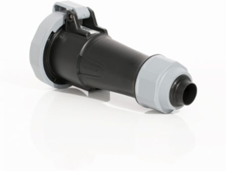 LEV Series 30 Amp 347/600 Volt 3-Phase Screwless Clamp Connector