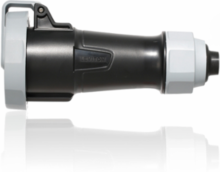 LEV Series 30 Amp 347/600 Volt 3-Phase Screwless Clamp Connector