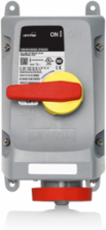 LEV Series IEC Pin & Sleeve Mechanical Interlock 30 Amp, 277/480 Volt, IP66-IP69K