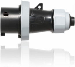 LEV Series 30 Amp IEC Pin & Sleeve Plug, 347/600V, 3-Phase, Watertight, IP66/IP67/IP68/IP69K
