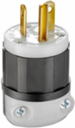 Industrial Grade Straight Blade Plug 20 Amp 125 Volt NEMA 5-20P