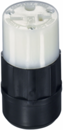 Industrial Grade Straight Blade Connector, 20 Amp, 250 Volt, NEMA 6-20R