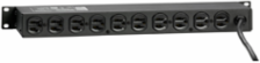 Surge Protected 120V 15A Rack Mount PDU, 19 Inch, 12 ft Cord, 1440 Joules