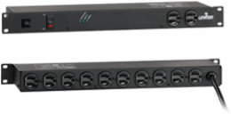 19 Inch Rack Mount Surge Protector, 120 Volt, 15 Amp, 12 Foot Cord, 1440 Joules