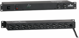Surge Protector PDU, 15 Amp, 120 Volt, 19 Inch Rack Mount, 540 Joules, 12 Feet Cord