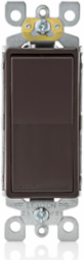 15 Amp Single-Pole Decora Switch, 120/277 Volt, Brown