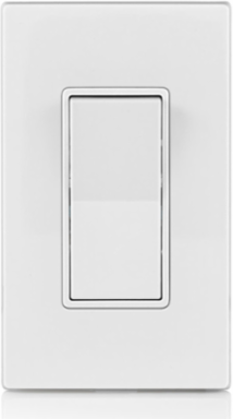 15 Amp Decora 3-Way Quiet Switch, 120/277 Volt, Self-Grounding, White
