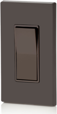 15 Amp Decora Rocker 4-Way Switch, Grounding, Mahogany, UL/CSA Certified