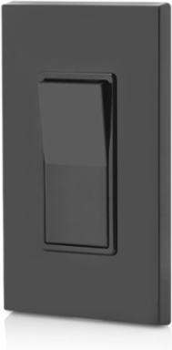 15 Amp Decora 4-Way Grounding Rocker Switch, 120/277 Volt, Black