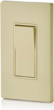 15 Amp Decora Rocker 4-Way Switch, Grounding, Ivory, 120/277 Volt