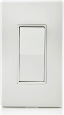 15 Amp Decora Rocker 4-Way Switch, 120/277 Volt, Grounding, White