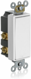 Decora Plus Low Voltage Momentary Contact Switch, 24V AC/DC, 3A, Single Pole