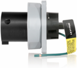 LEV Series IEC Pin & Sleeve Inlet 60 Amp, 347/600 Volt, IP66/IP67/IP68/IP69K