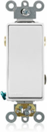 20 Amp 3-Way Decora Plus Rocker Switch, 120/277 Volt, Commercial Grade