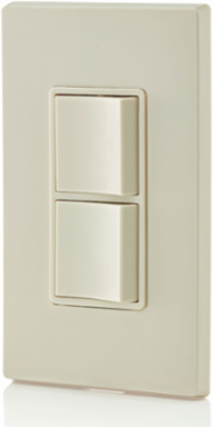 15 Amp Decora Single-Pole Combination Switch, 120/277 Volt, Light Almond