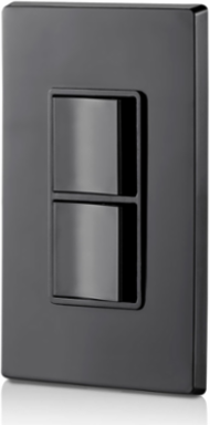 15 Amp Decora Single-Pole / 3-Way Combination Switch, 120/277V, Black