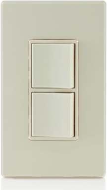 15 Amp Decora Combination Switch, Single-Pole/3-Way, Light Almond