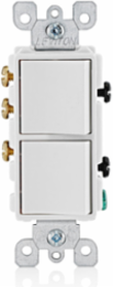 Decora 15 Amp Single-Pole/3-Way Combination Switch, 120/277 Volt, White