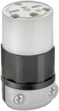 Straight Blade Connector 15 Amp 250 Volt NEMA 6-15R Industrial Grade